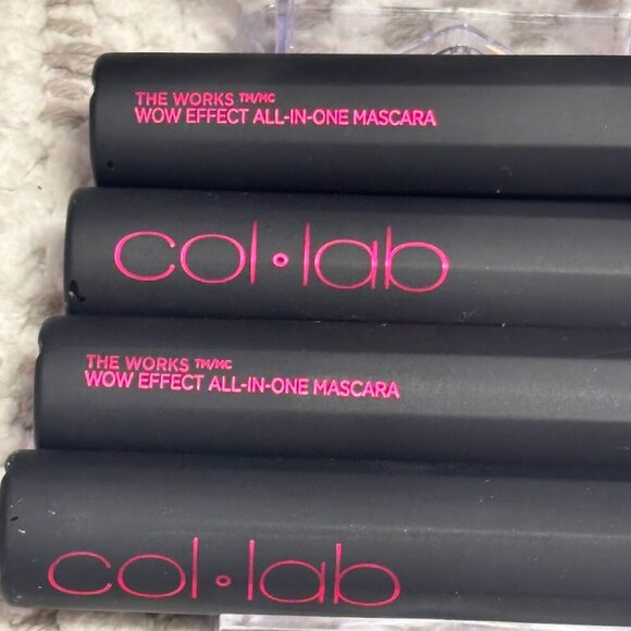THE WORKS Wow Effect "Eye-Have-it-ALL" Mascara Extreme Black WATERPROOF NWT - Picture 10 of 11
